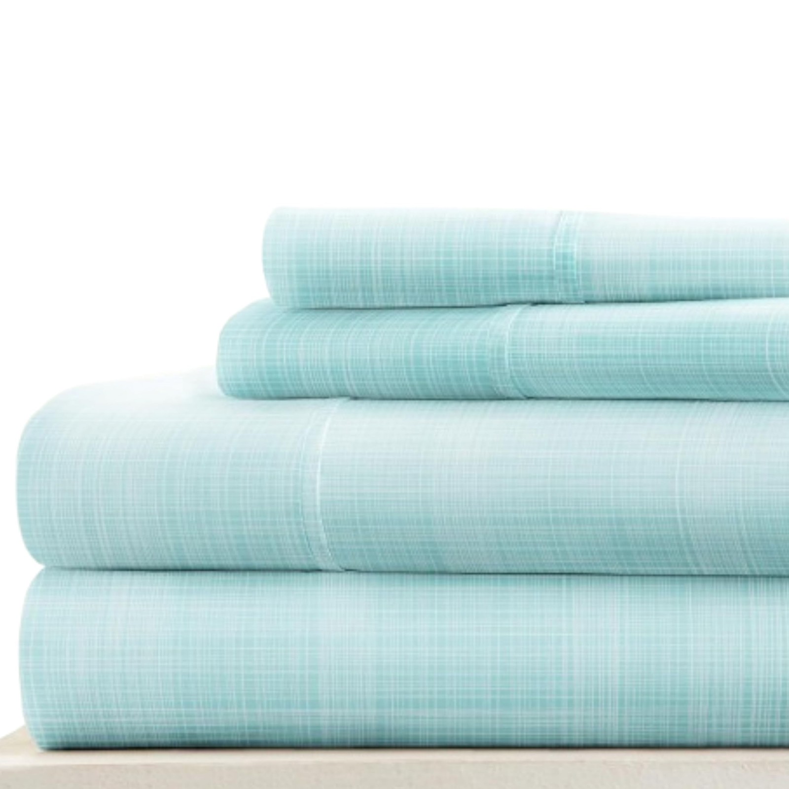 Linen Market Double-Brushed Patterned Microfiber Twin Sheet Set 3 Piece – Oek...