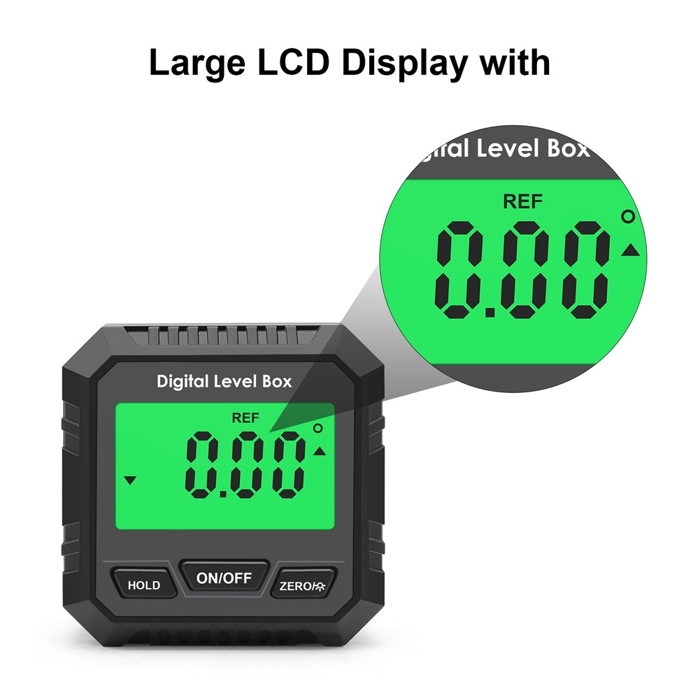 Universal Bevel Box 90 Degree Electronic Digital Protractor Inclinometer9281