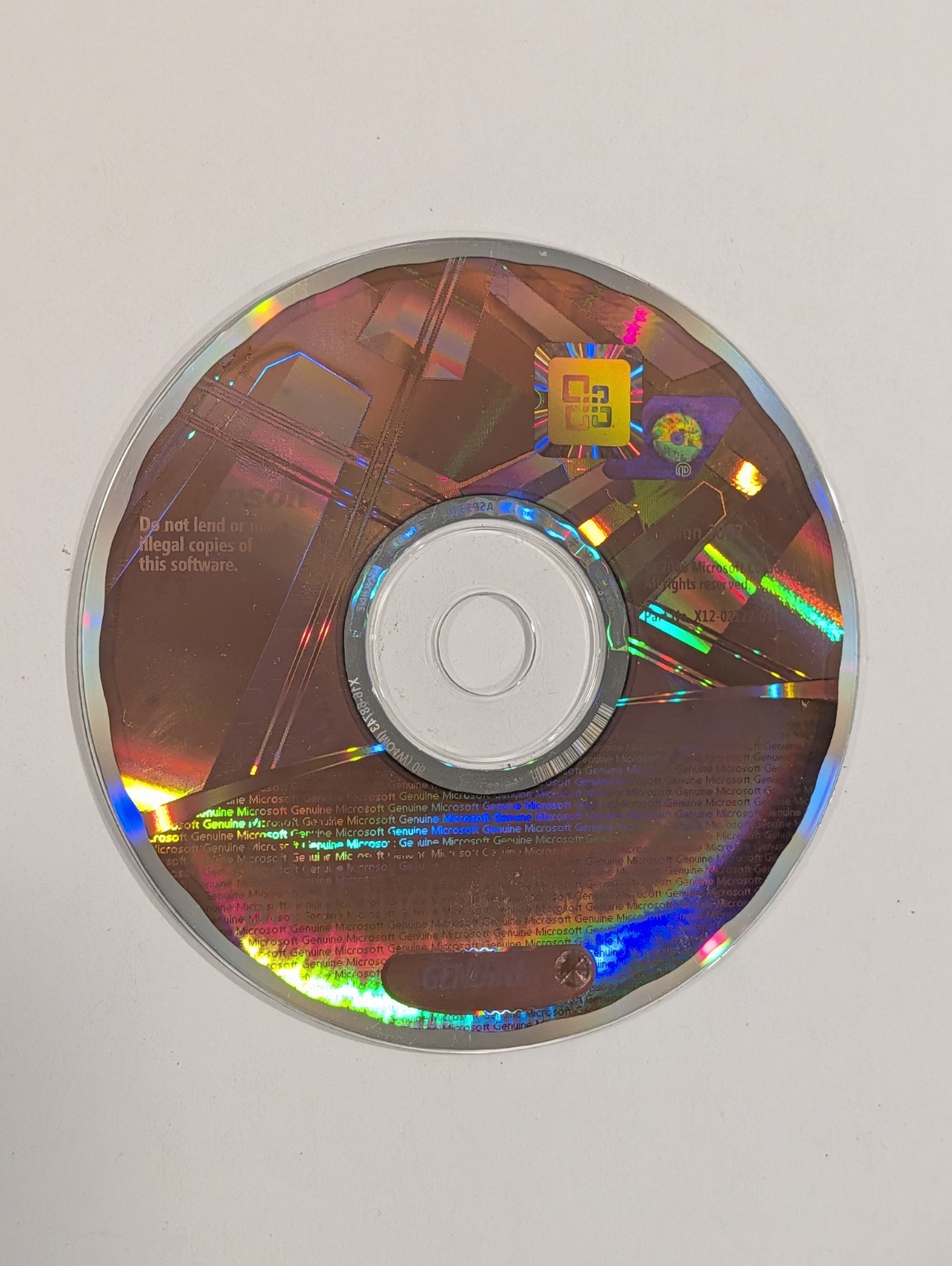 Microsoft Office Home and Student 2007 Windows CD | No Product Code | Disc Only