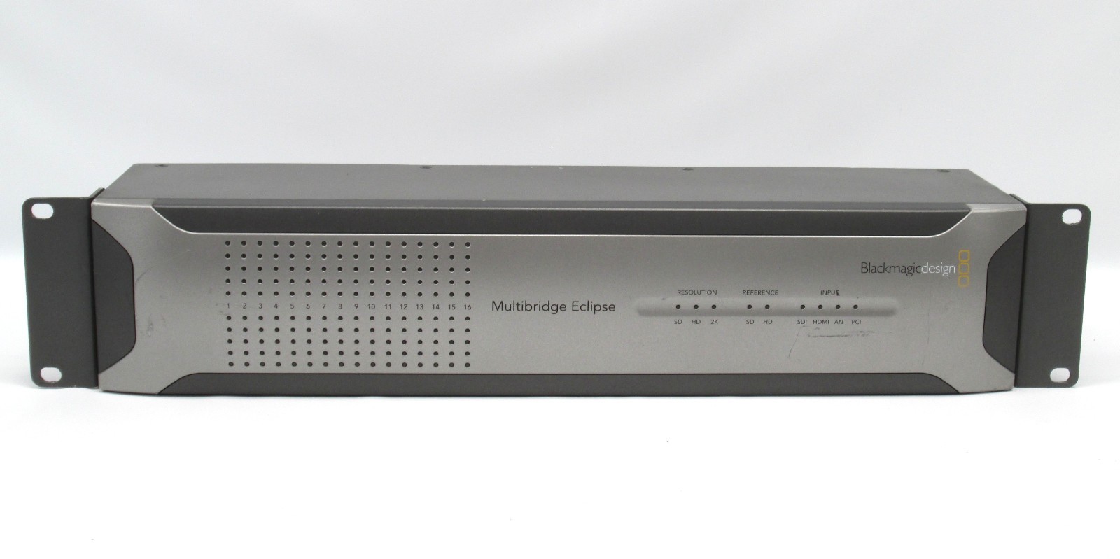 Blackmagic Design Multibridge Eclipse Audio Monitor Level Meter w/ Power Supply