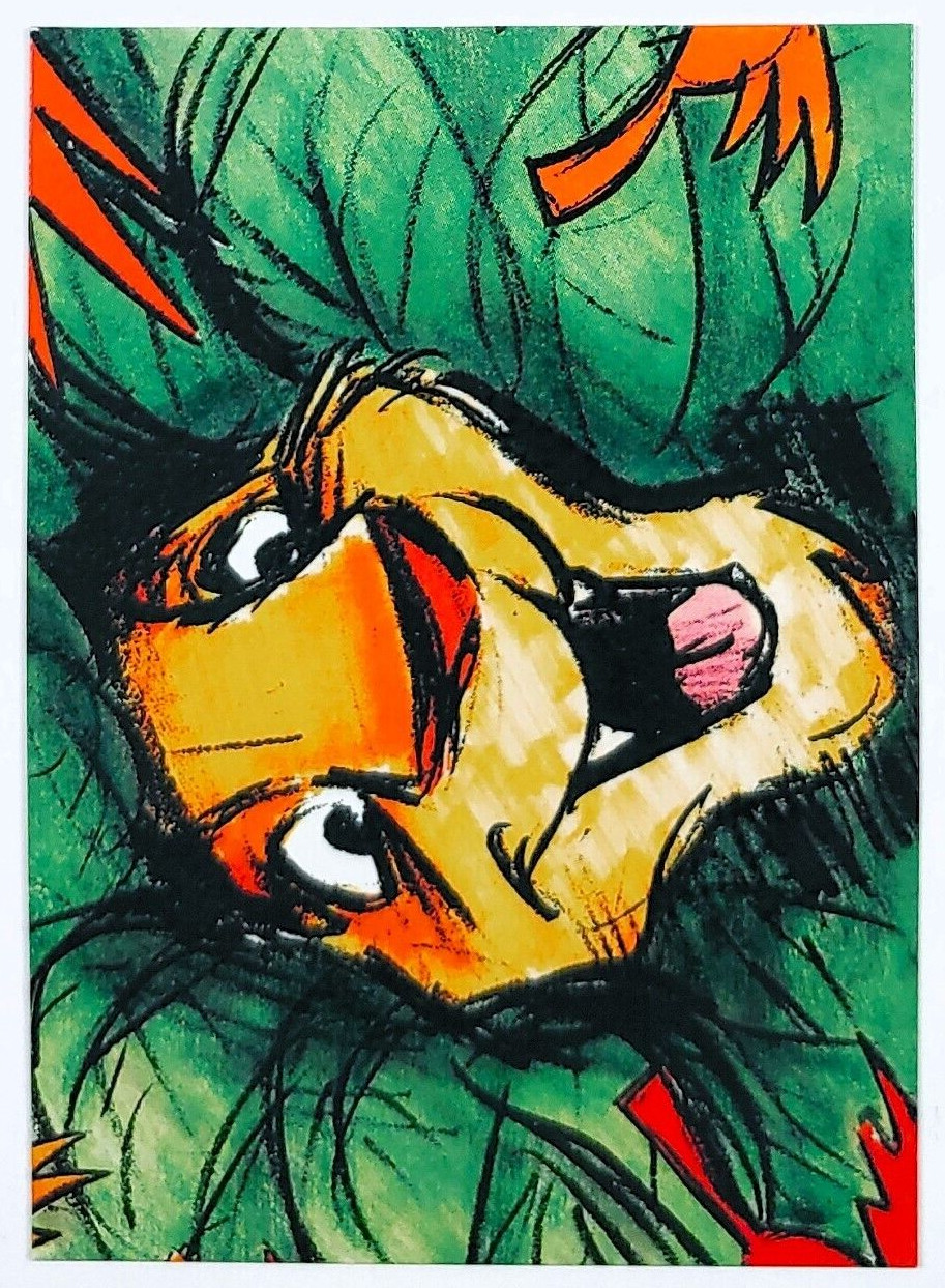 1994 Skybox Disneys The Lion King Movie Series 2 #T8 Thermographic Insert Card!