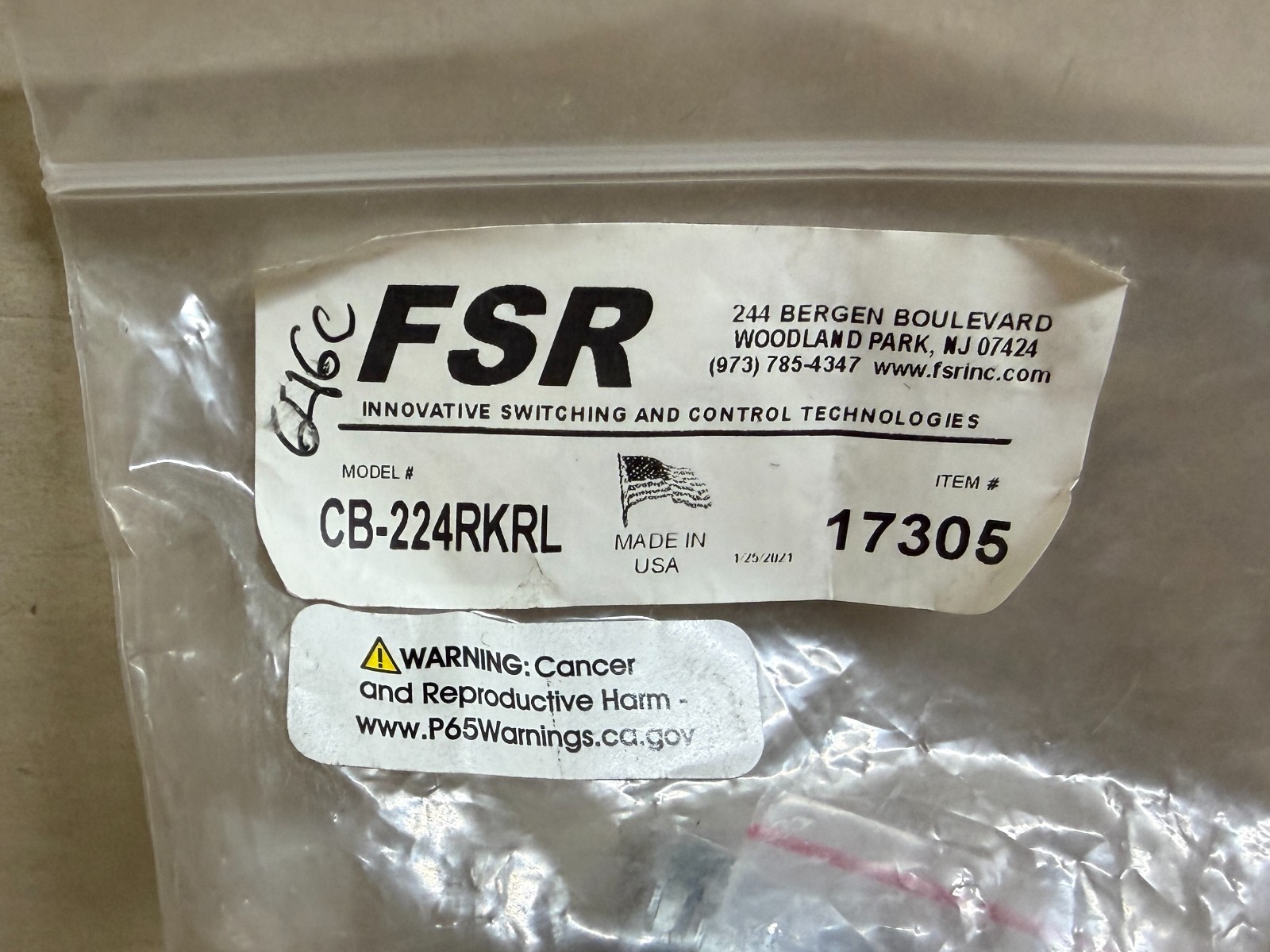 FSR CB-224RKRL Hardware Kit for CB-224