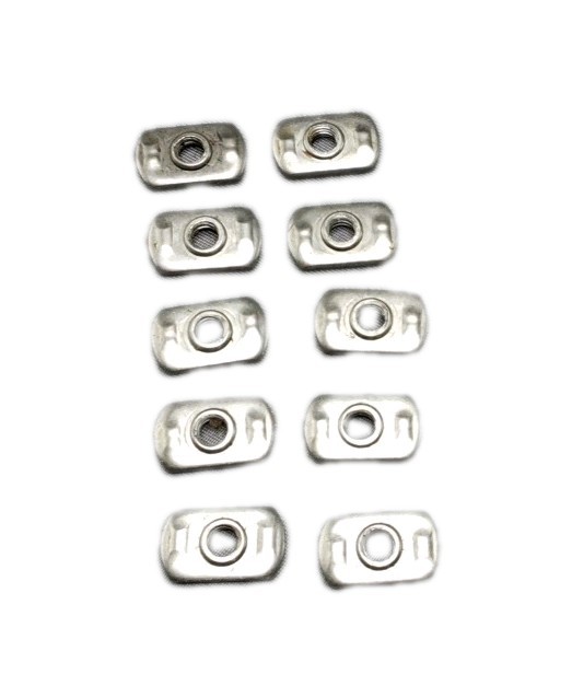 Bolens Weld Nut ~ 1185490 ~ Fine Thread,  24 t.p.i, QTY 10
