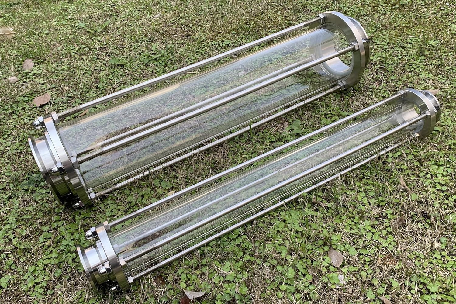 4 inch Tri Clamp Tall Sight Glass (TC*12 in long) - Distilling column extension