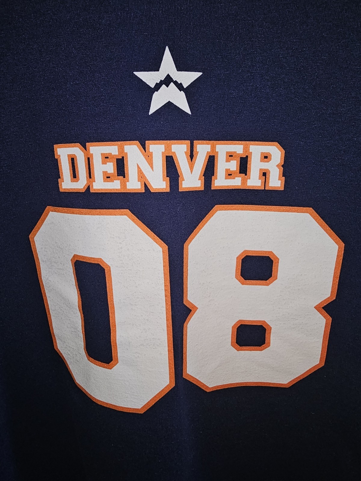 2008 Democratic National Convention Broncos Homage Xl Mens Blue Logo Jersey