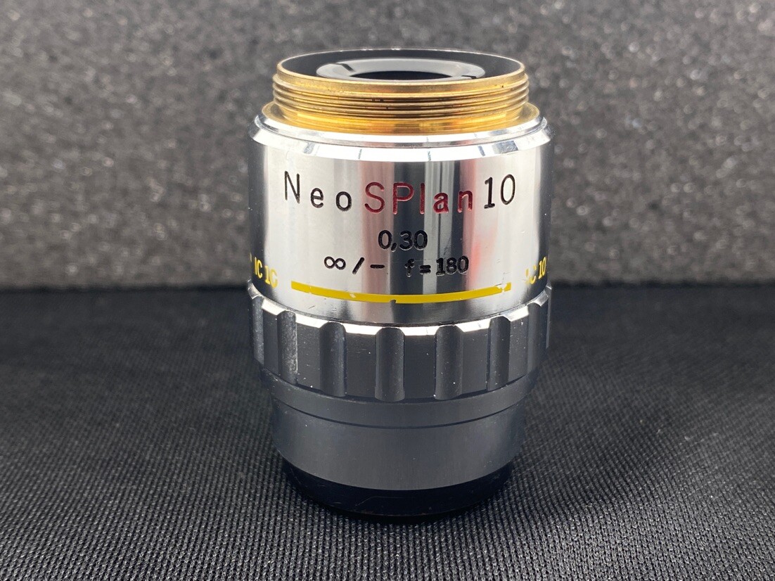 Olympus NeoSPlan 10 0.30 f 180 BF/DF Microscope Objective Lens