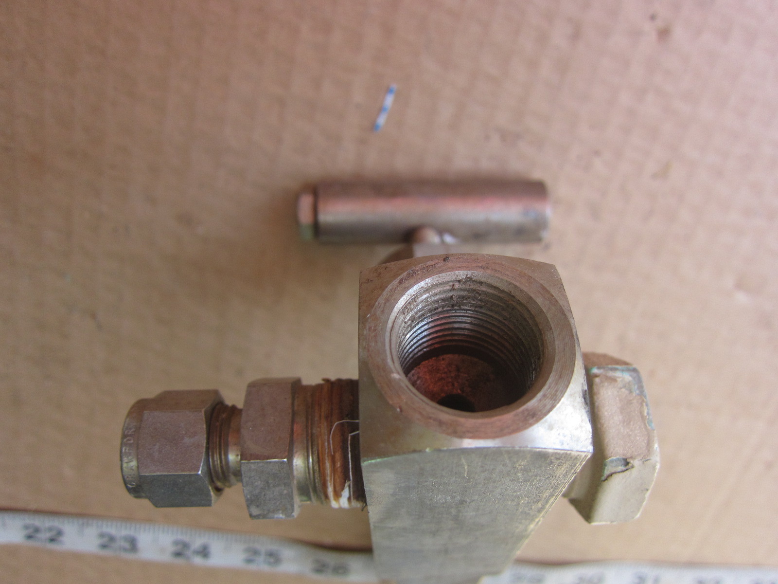 KF Industries 1/2SS 10000 Psi Needle Valve, Used