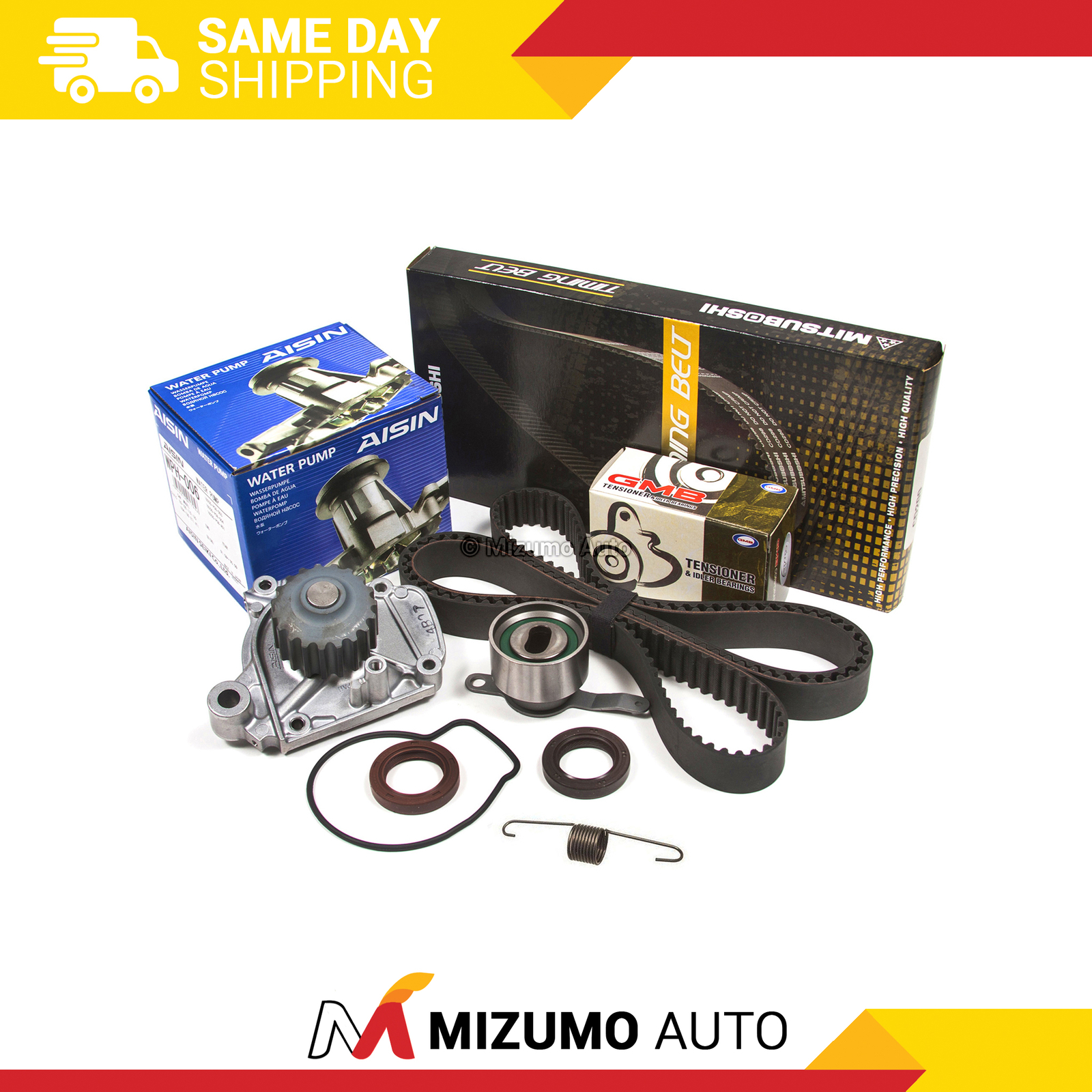 Timing Belt AISIN Water Pump Fit Honda Civic 1.6 D16Z6 VTEC