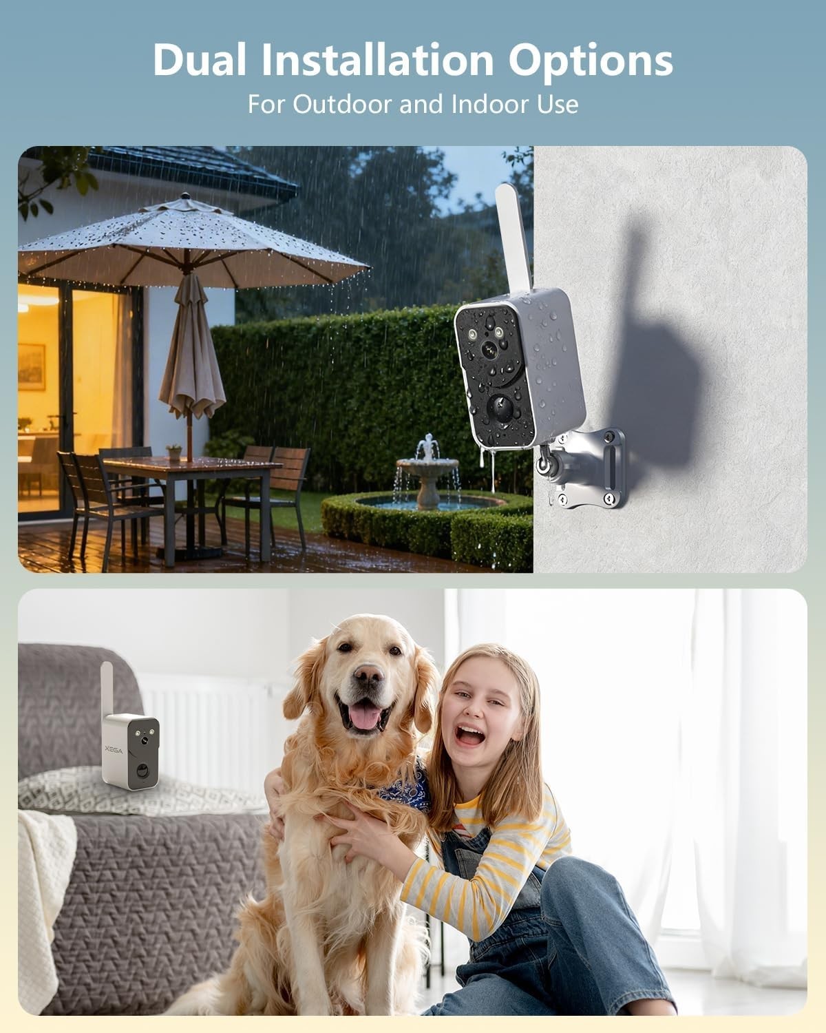 No WiFi Required 4G LTE Security Camera, Night Vision, Mobile App Control,