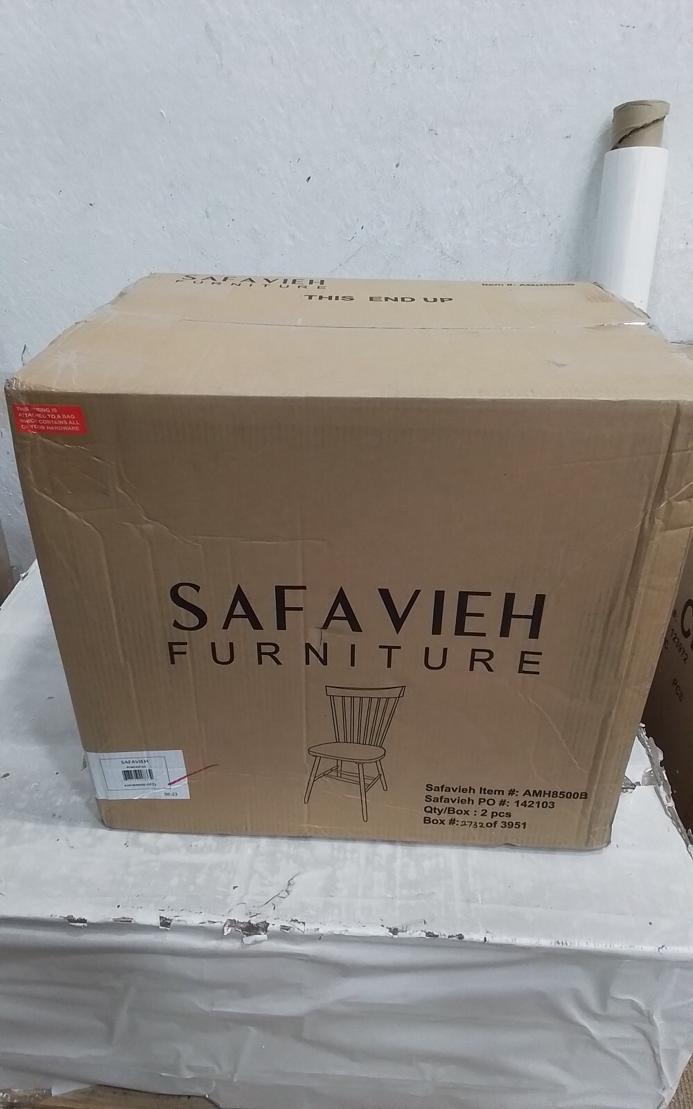 Safavieh PARKER SPINDEL SIDE CHAIR, Reduced Price 2172732453 AMH8500B