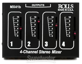 Rolls MX41B Stereo 4-channel Mixer