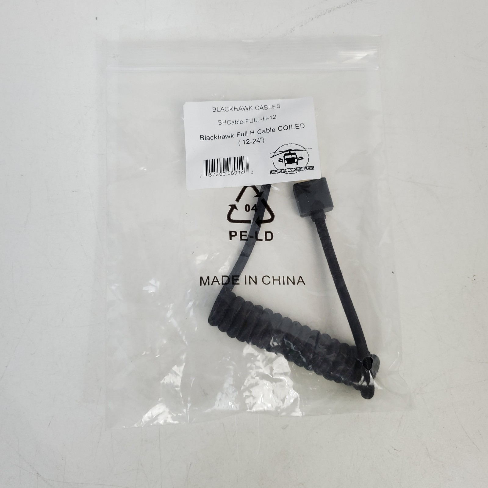 Blackhawk BHCable-Full-H-12 Full H Coiled Cable 12-24" New