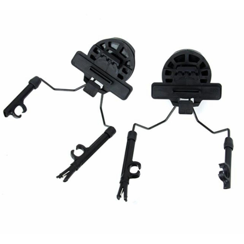 Helmet Adapter Black For Peltor Comtac Headset Ear Protection Exfil 3.0 Rail NEW
