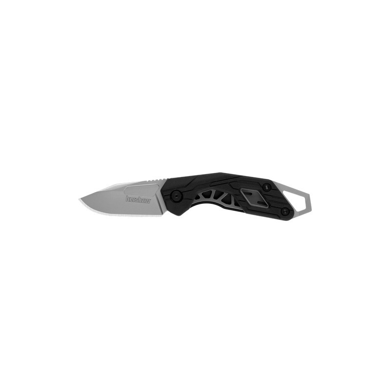 Kershaw 1230 Diode Folding Knife Drop Point 1.60" 3Cr13 Plain Edge Blade, Black