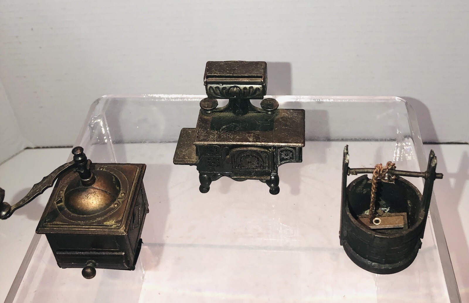 Three (3) Vintage Novelty Die Cast Metal Pencil Sharpeners Collectible, all work