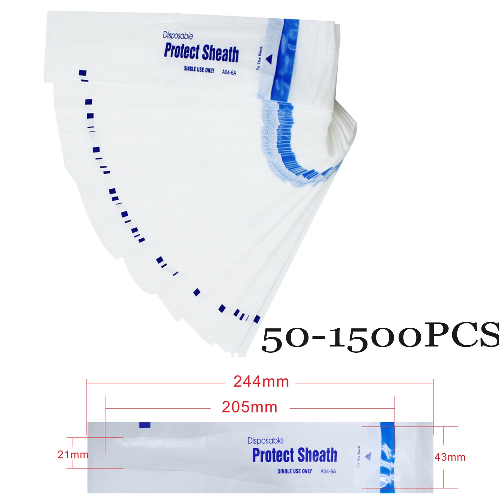 Dental Intraoral Intra Oral Camera Protective Sleeve Sheath Cover Disposable