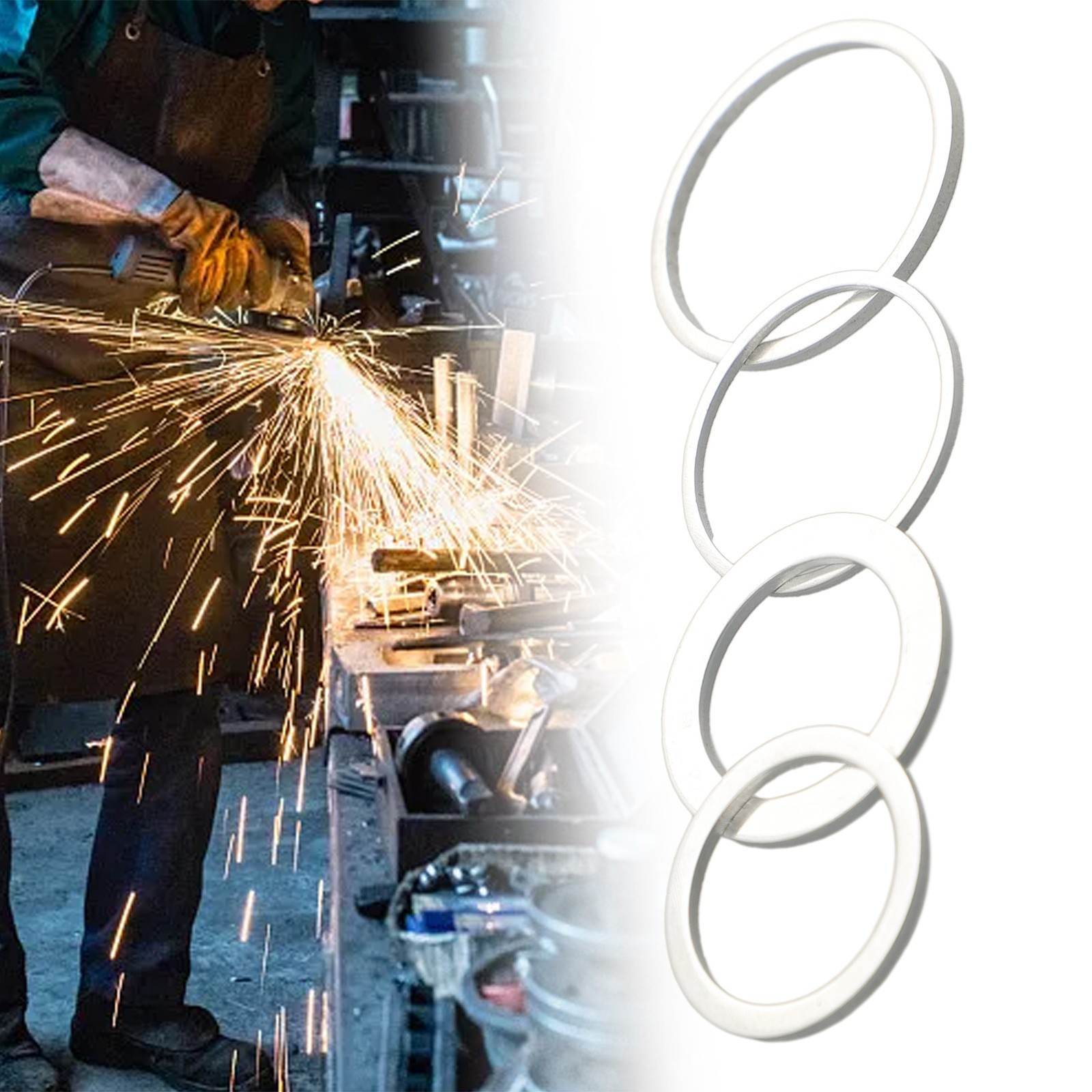 Saw Ring Circular 4 Sizes Conversion Ring High Quality Metal Reduction Ring Set