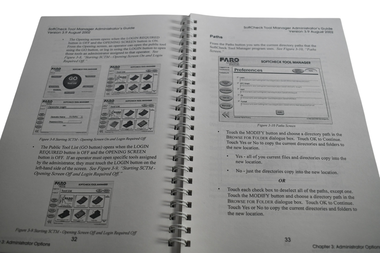 Faro XH17-0259 Control Station Softcheck Tool Manager Guide Version 3.9