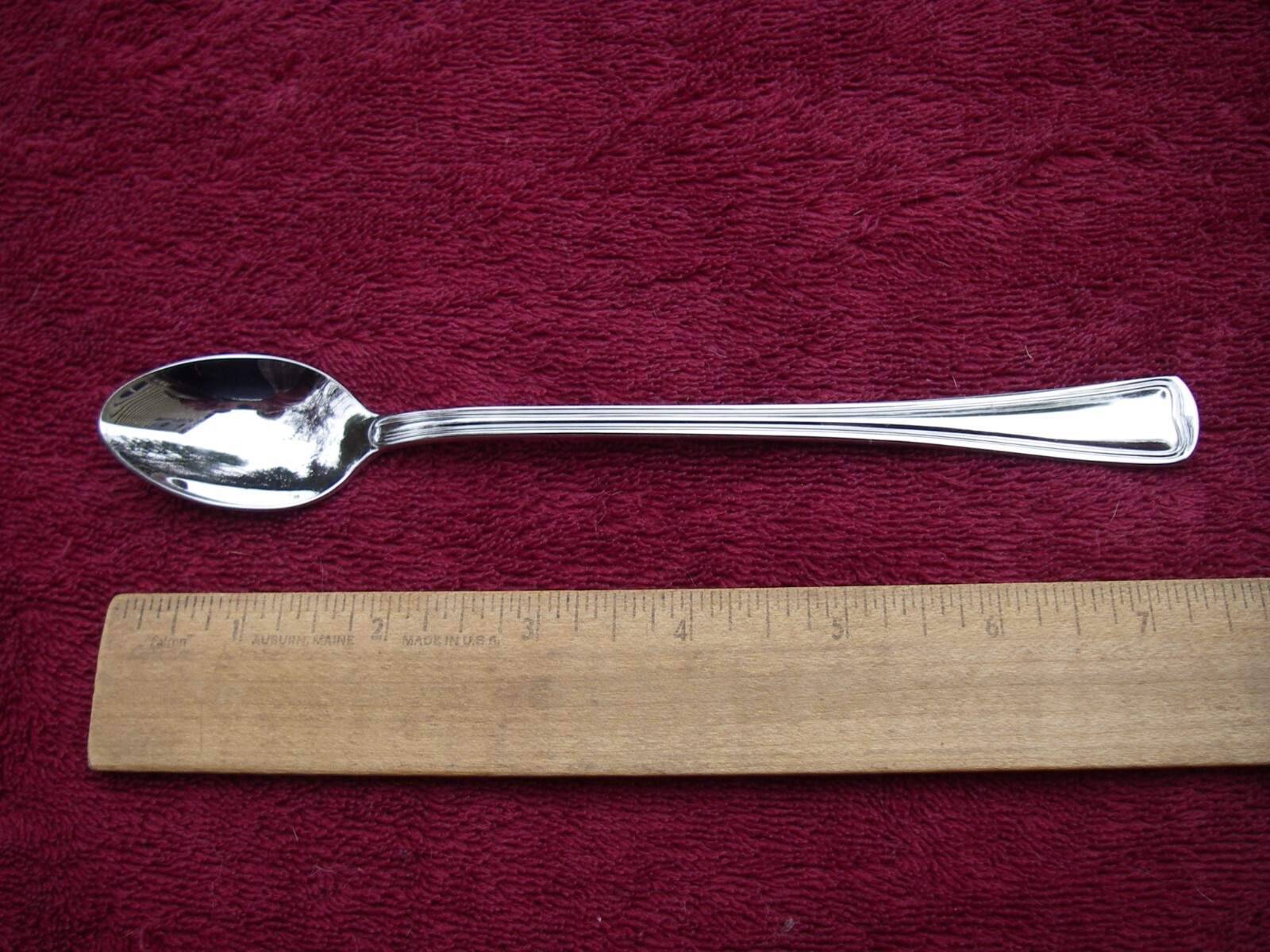 Gorham Stainless MONET Pattern ICED TEA SPOONS-7 5/8 Inches