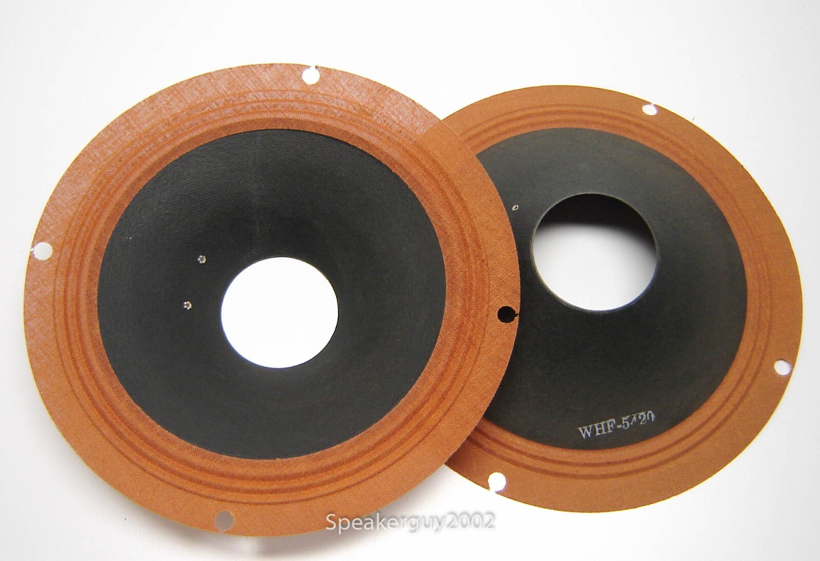 Pair 8" Paper Cones - Speaker Parts - WHF5420