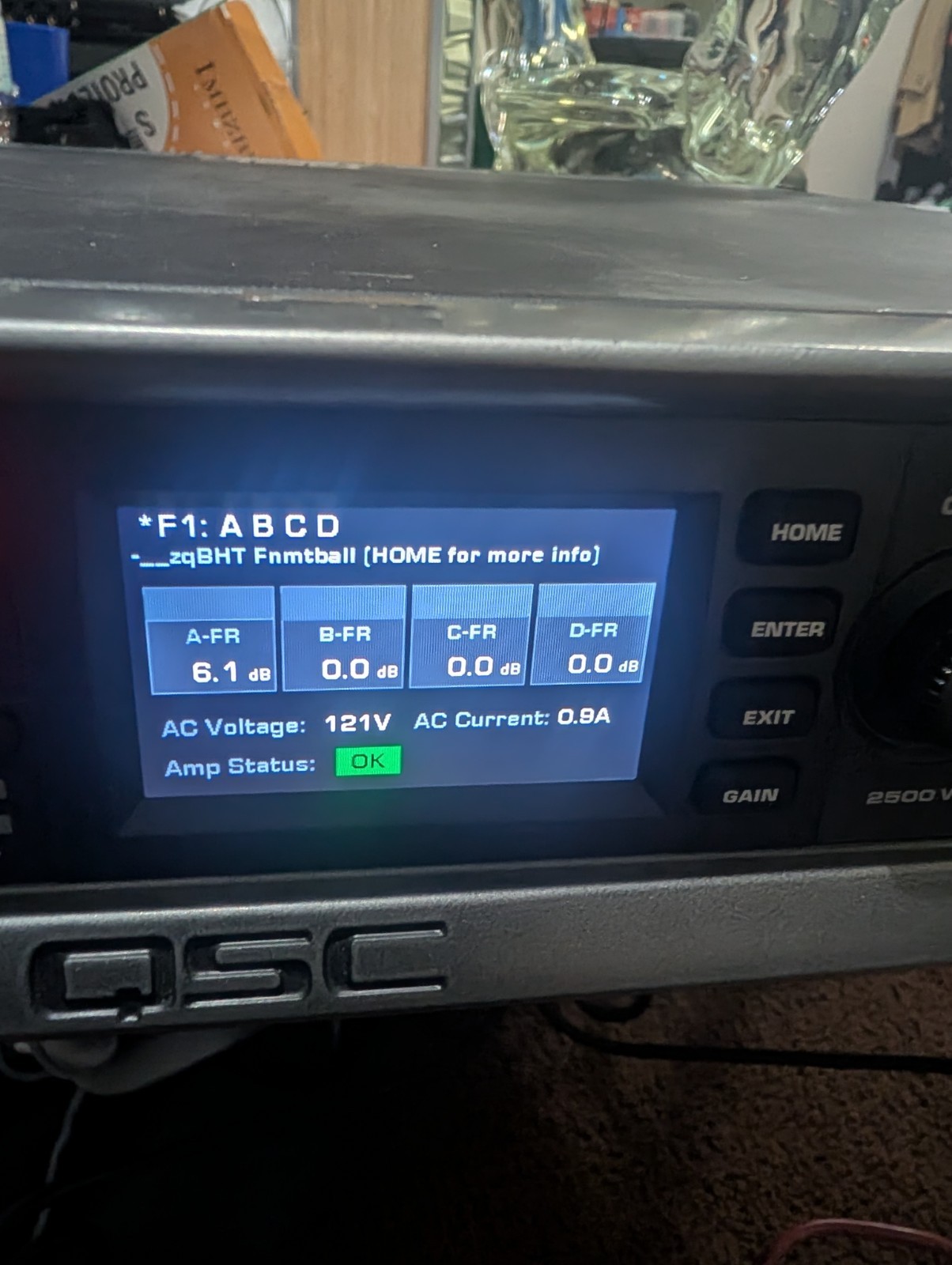QSC CXD4.3 4-Channel Processing Amplifier – Fully Tested & Verified – Excellent