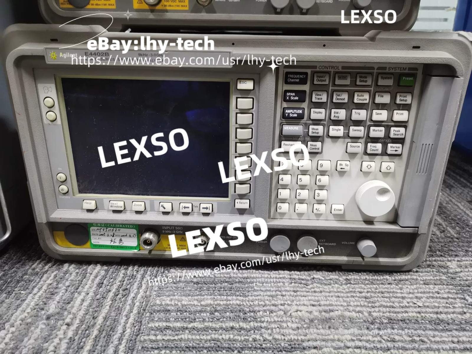 1pcKEYSIGHT/HP/ Agilent E4402B ESA-E Spectrum Analyzer9khz-3GHz with options&lhy