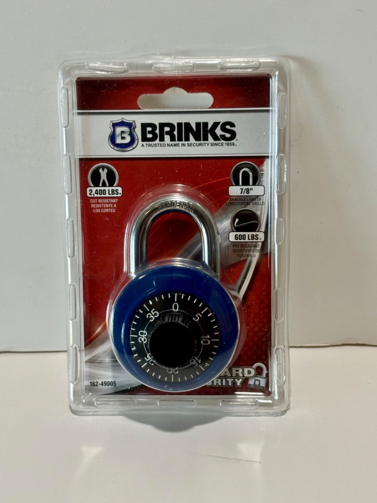 Brinks 1-7/8" (47mm) Dial Combination lock *NEW*