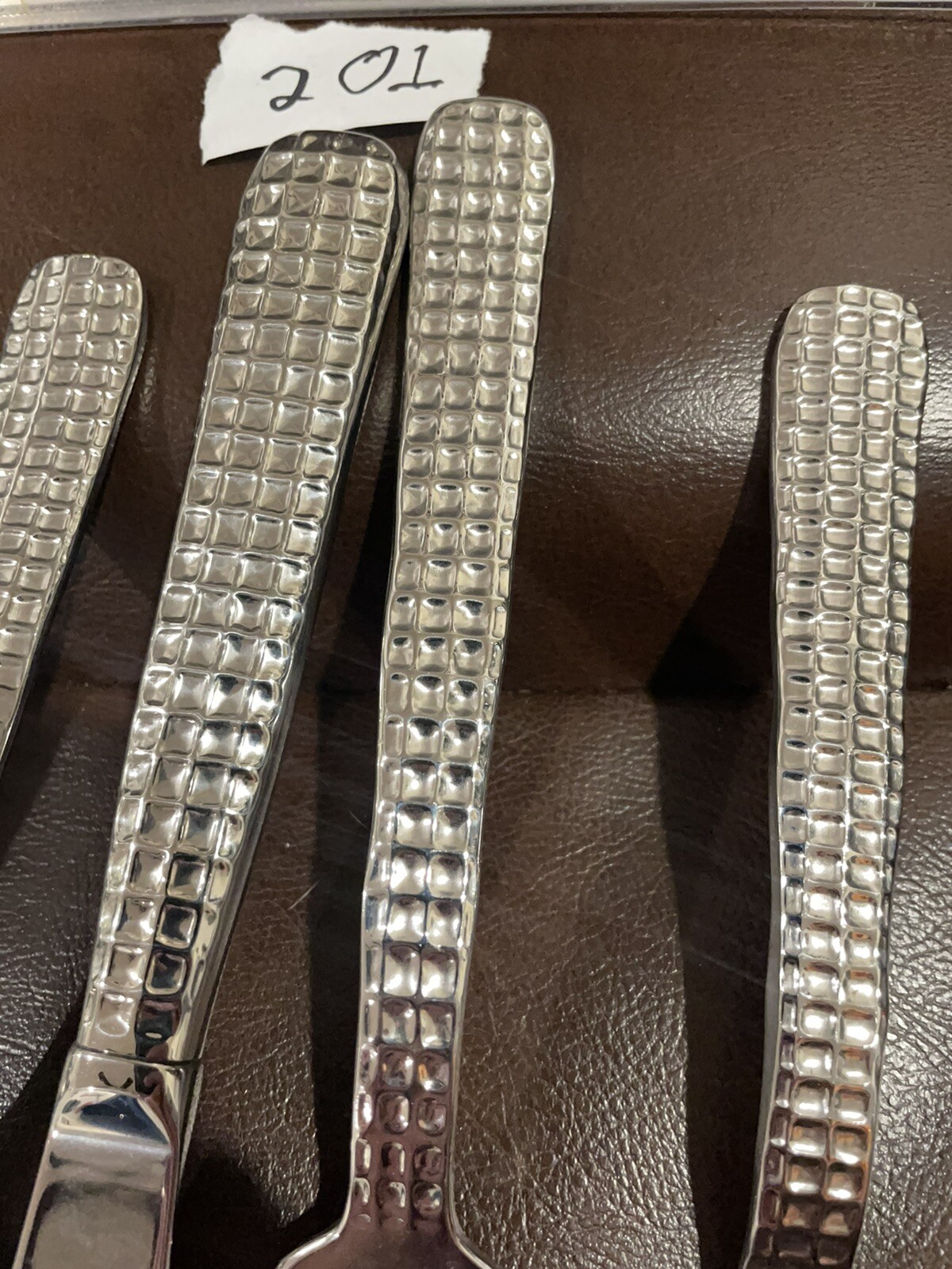 Michael Wainwright Manhattan 5 Piece Place Setting Flatware Store Display