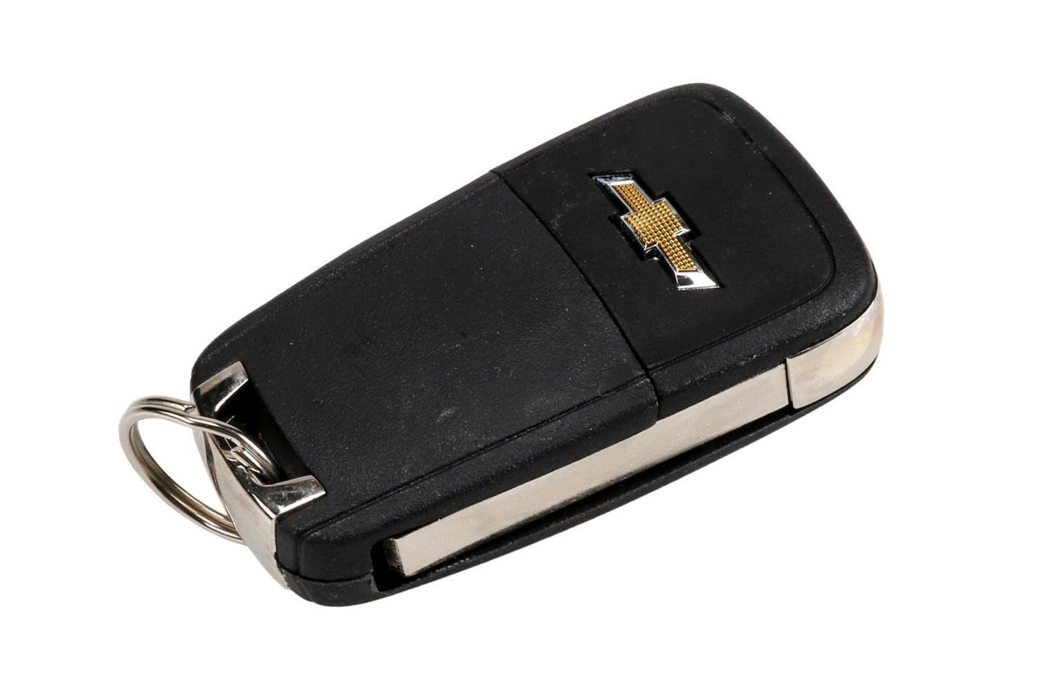 Folding Key with 5 Button Transmitter, Keyless Entry Remote, Car Key Fob