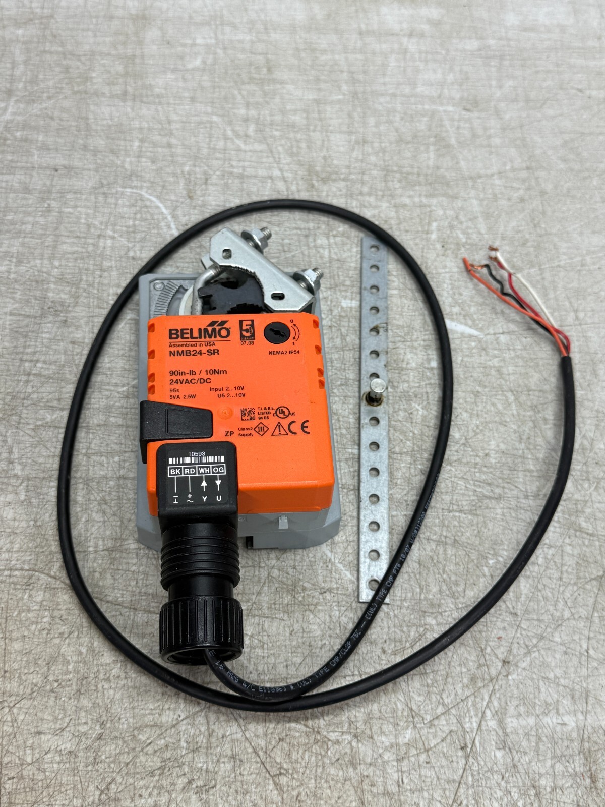 BELIMO NMB24-SR Non-Spring Return Air Control Damper Actuator HVAC, 24Vac/dc