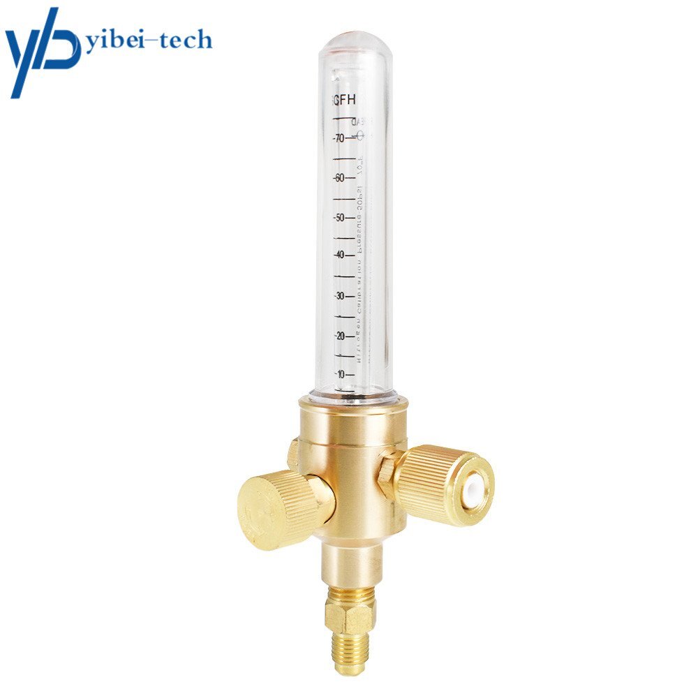 New Nitrogen Flow Meter Max inlet Pressure 50 PSIG Brass Body Construction