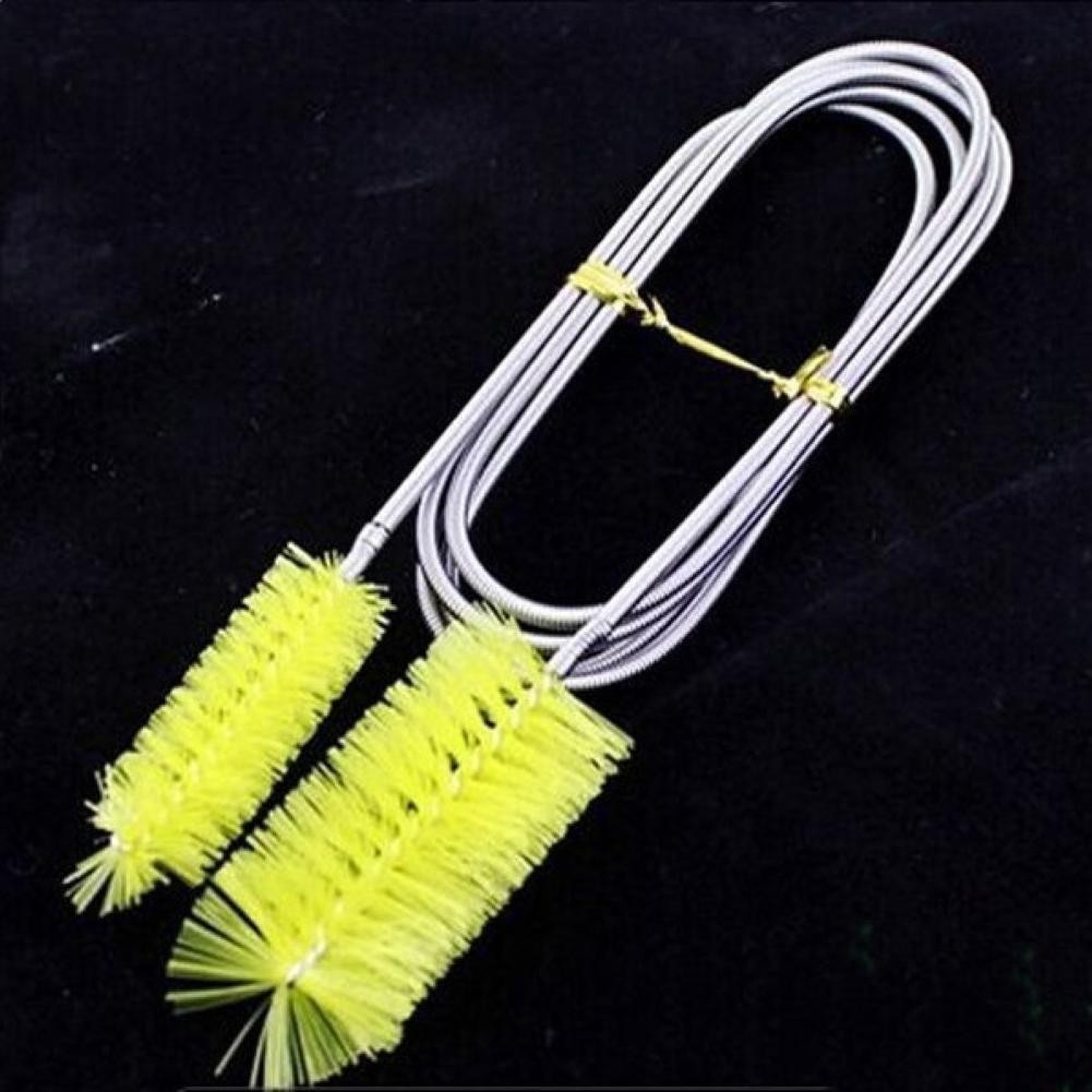 Metal Plastic Aquarium Fish Tank Cleaner Brush Tube Pipe Hose Pump Filter E