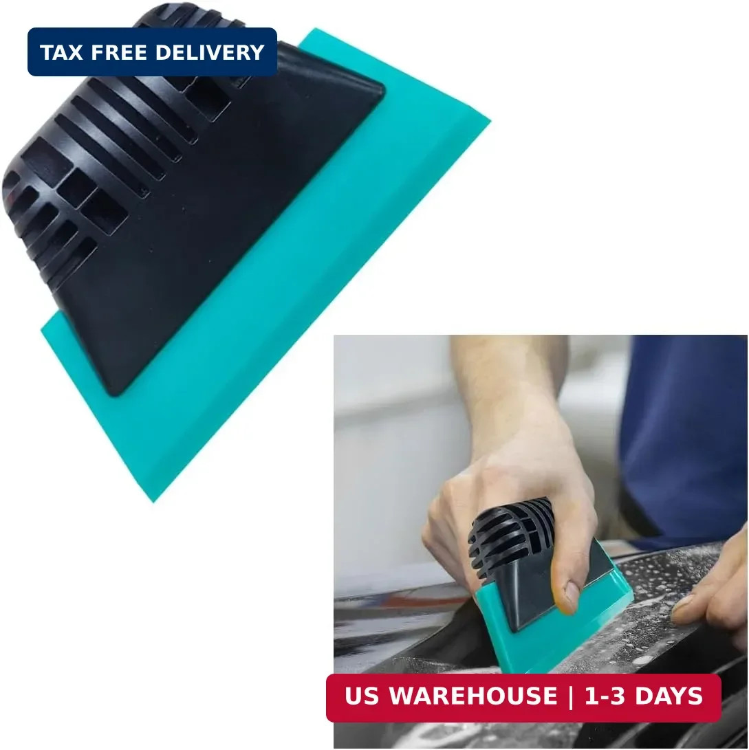 Small Squeegee, PPF Window Tint Squeegee, Rubber Non-Slip Handle Tint Squeegee,