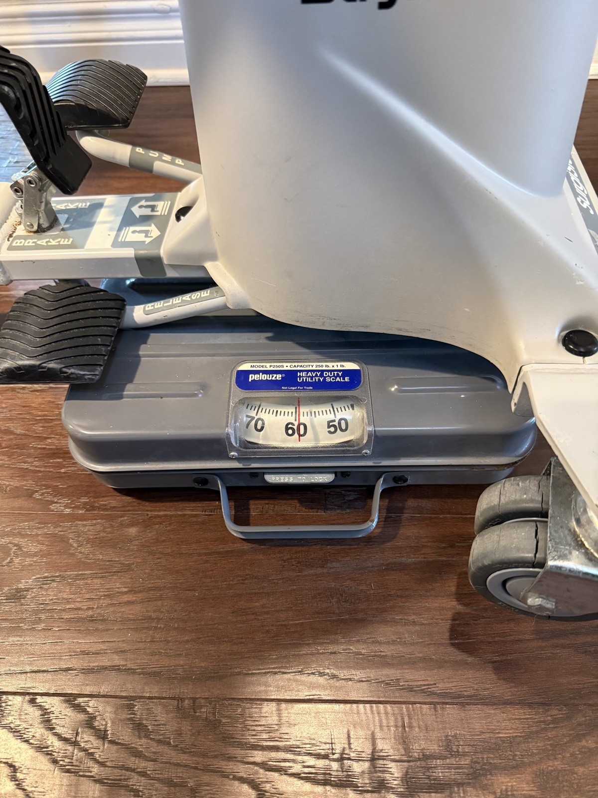 Stryker 830 SurgiStool II Surgeon Stool w/ Adjustable Back and Armrests