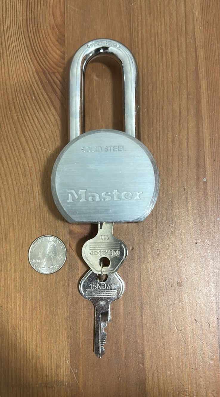 Heavy Duty Master Solid Steel Lock