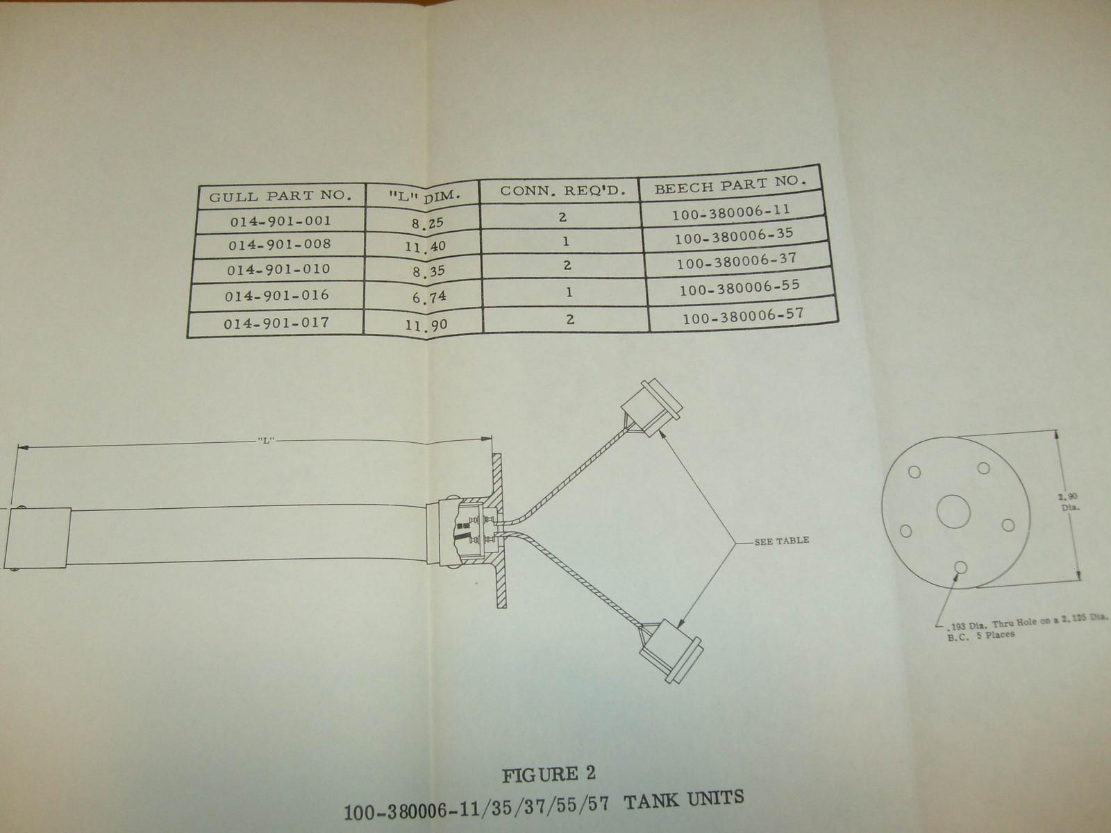 Gull Airborne Fuel Quantity System in Super King Air 200 Maintenance Manual