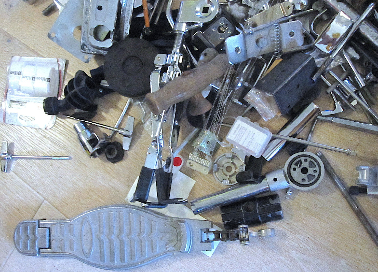 Drum Parts Hardware Lot (29lbs)
