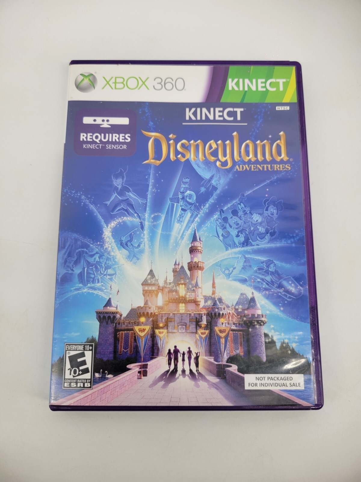 Kinect Disneyland Adventures(Xbox 360, Kinect) Disc and Case Only, Used | Tested