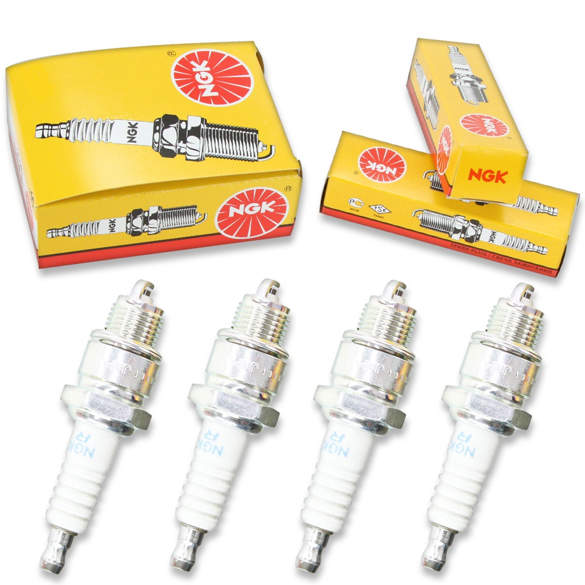 4pcs Manco 7.0 HP for SUBARU ENGINE INTRUDER NGK Standard Spark Plugs 211 ys