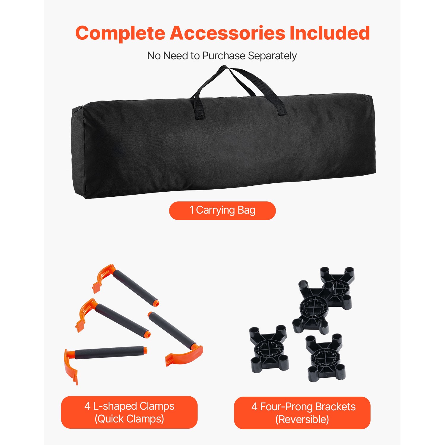 Uimoso Compact Foldable Workstand 8.02 x 4.12ft, 6000lbs Load Capacity