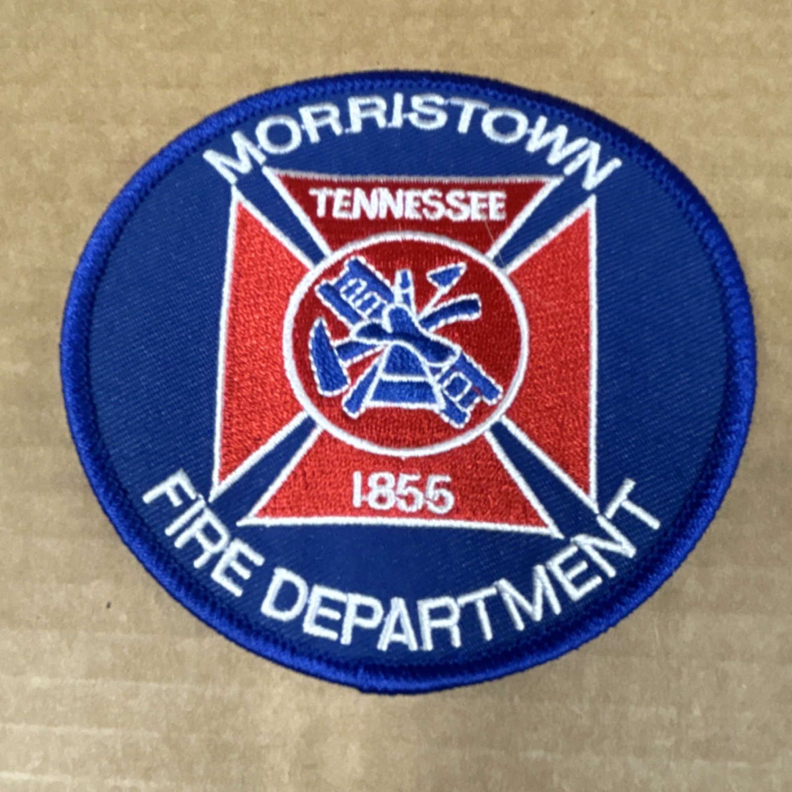 Morristown Tennessee Fire Department Patch 1855 Firefighting & Rescue