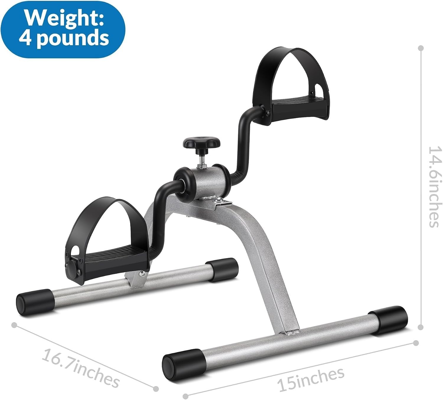 Portable Mini Exercise Bike - Boost Circulation for Legs & Arms, Compact Design