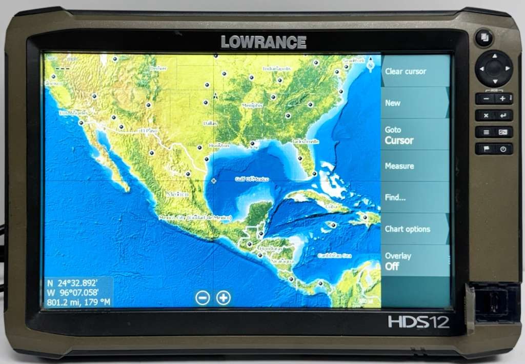 Lowrance HDS12 Gen3 Insight Fishfinder Display