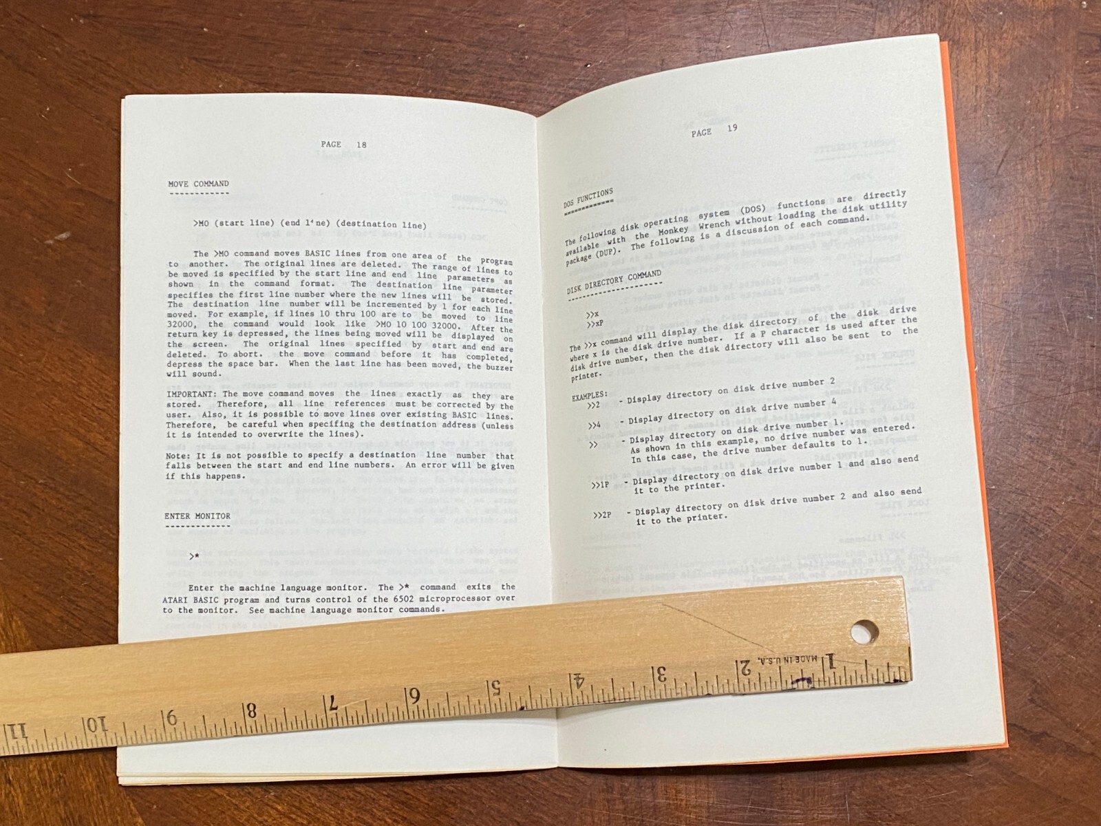 Rare 1981 THE MONKEY WRENCH Vintage Atari Programmer Computer Guide