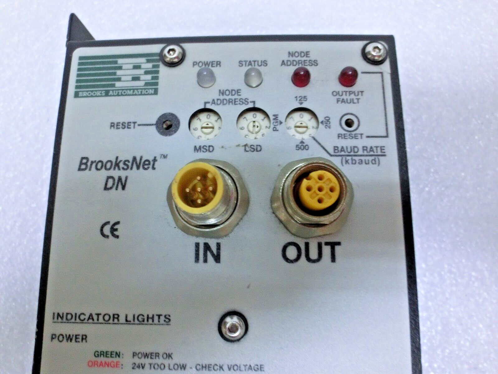 Brooks Automation 108378 BrookNet DN,Used,US*96419