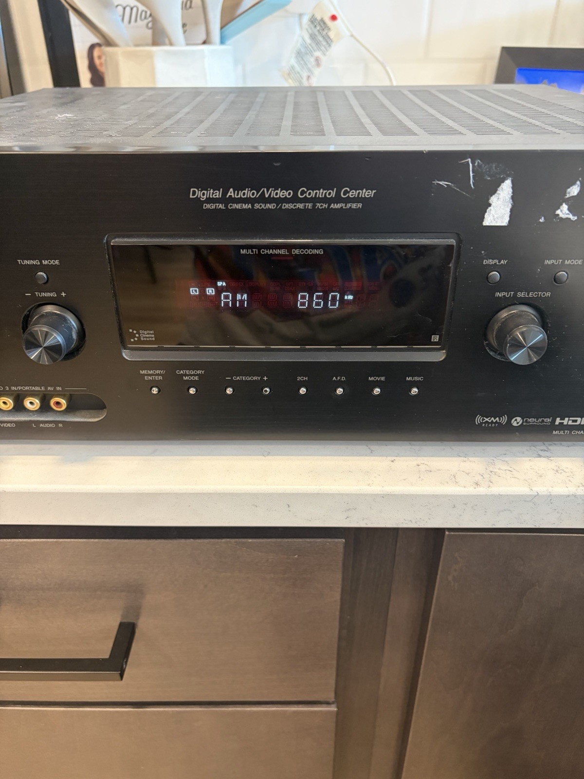 Sony STR-DG910 Multi-Channel Digital Audio Video Receiver Control Center HDMI