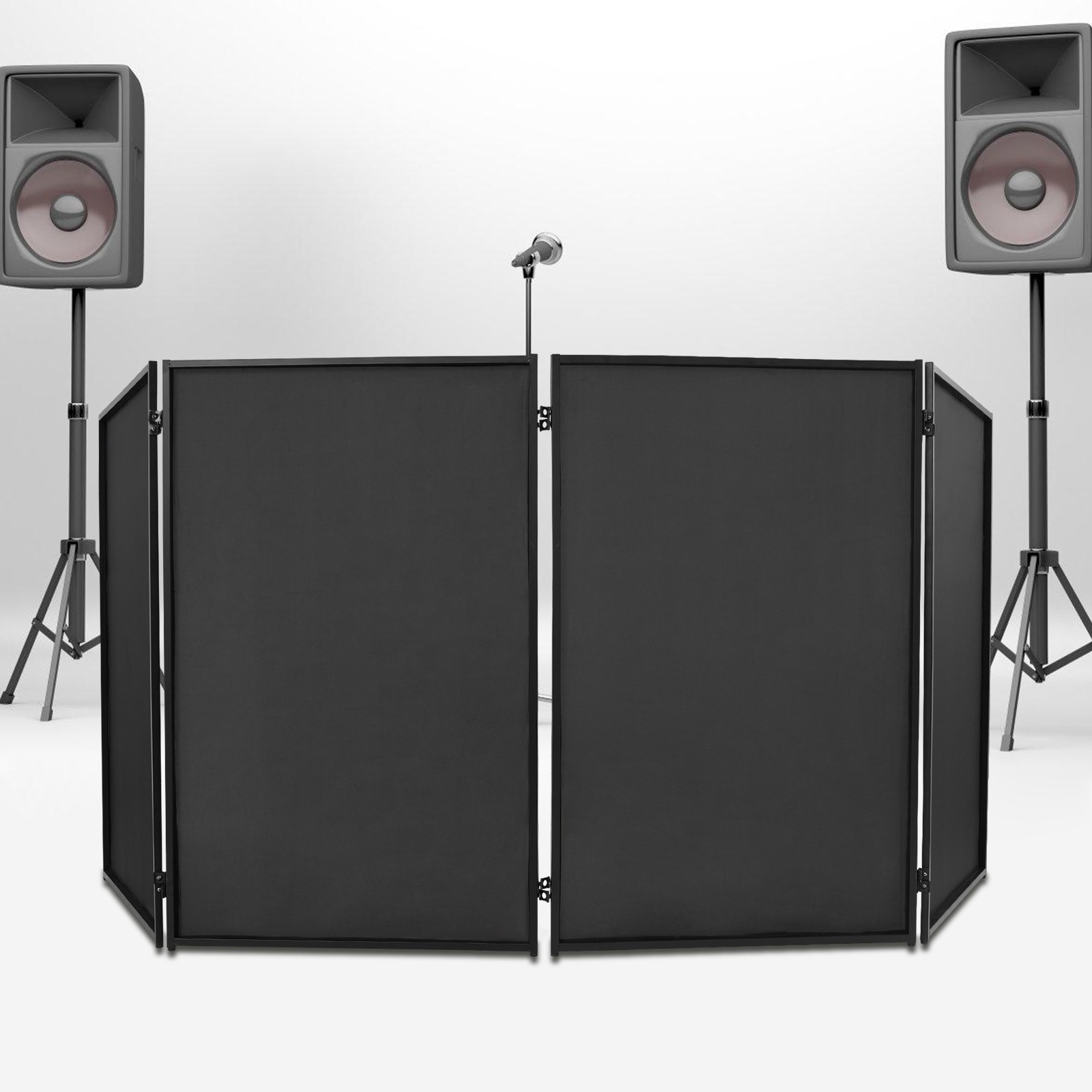 DJ Foldable Booth Panels, Portable Facade Event Booth Panels, Detachable