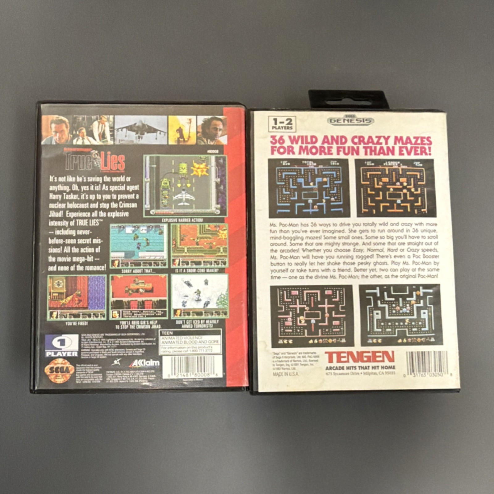 Sega Genesis Game Cases (Assorted)