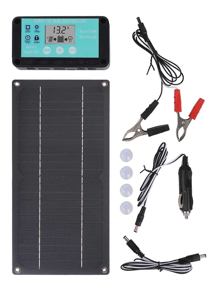 600W Solar Panel Kit with 100A Controller for RV Camping and Off Grid Use