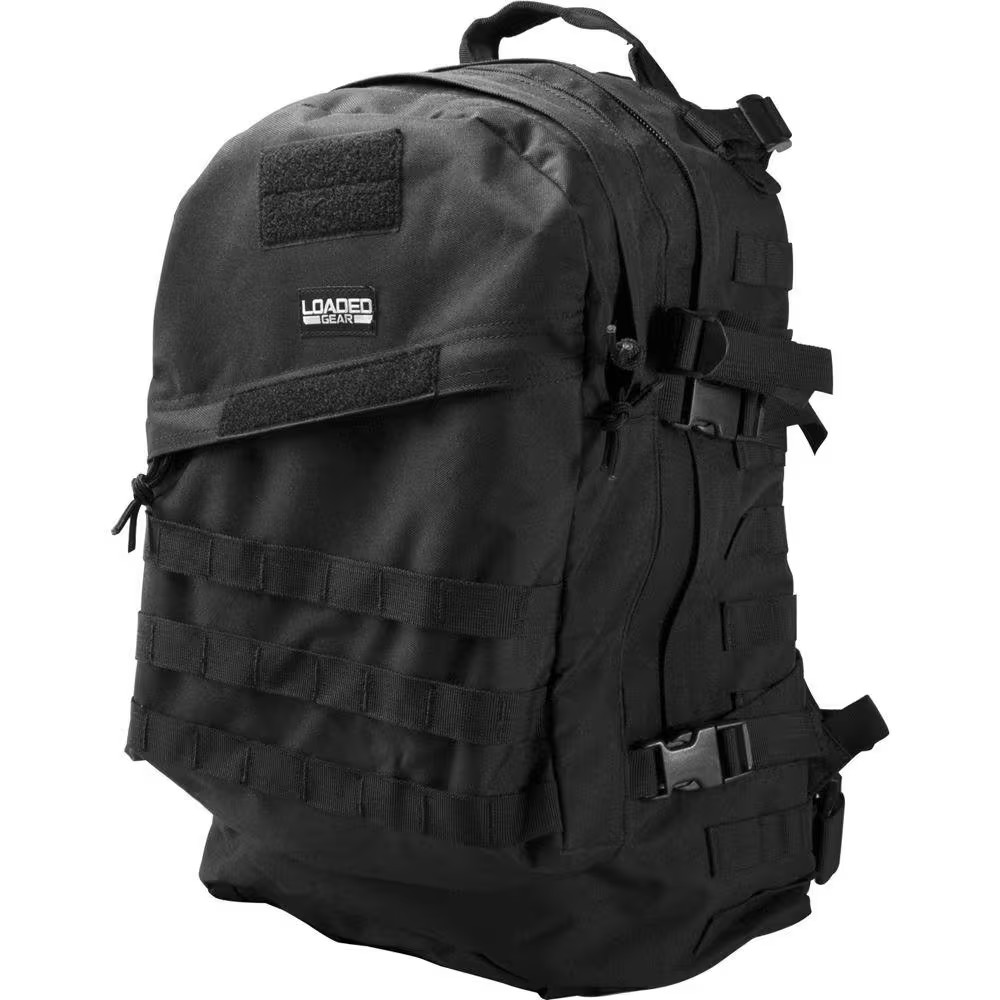 Loaded Gear 16 In. GX-200 Tactical Backpack, Black